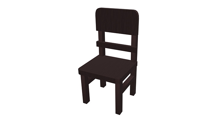 【TVS-2000A 3D装饰物件】椅子