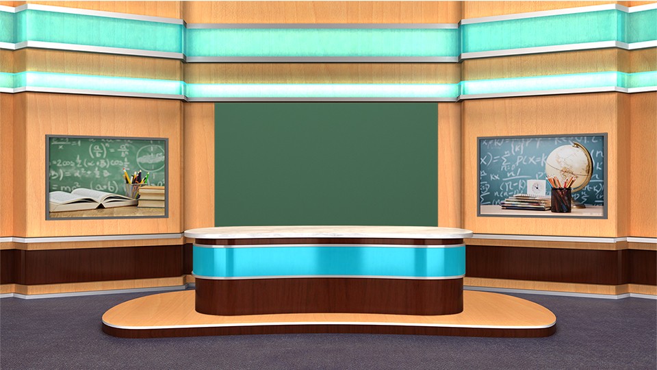 在线课堂虚拟背景图片