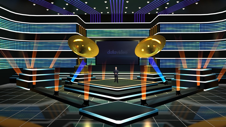 【TVS-2000A】LED舞台虚拟演播室背景