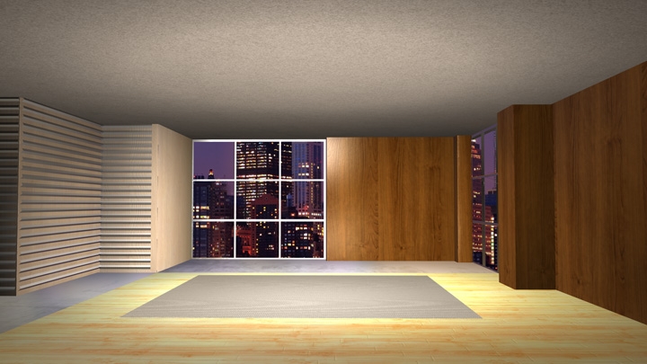 【TVS-2000A模板】居家风格虚拟演播室背景